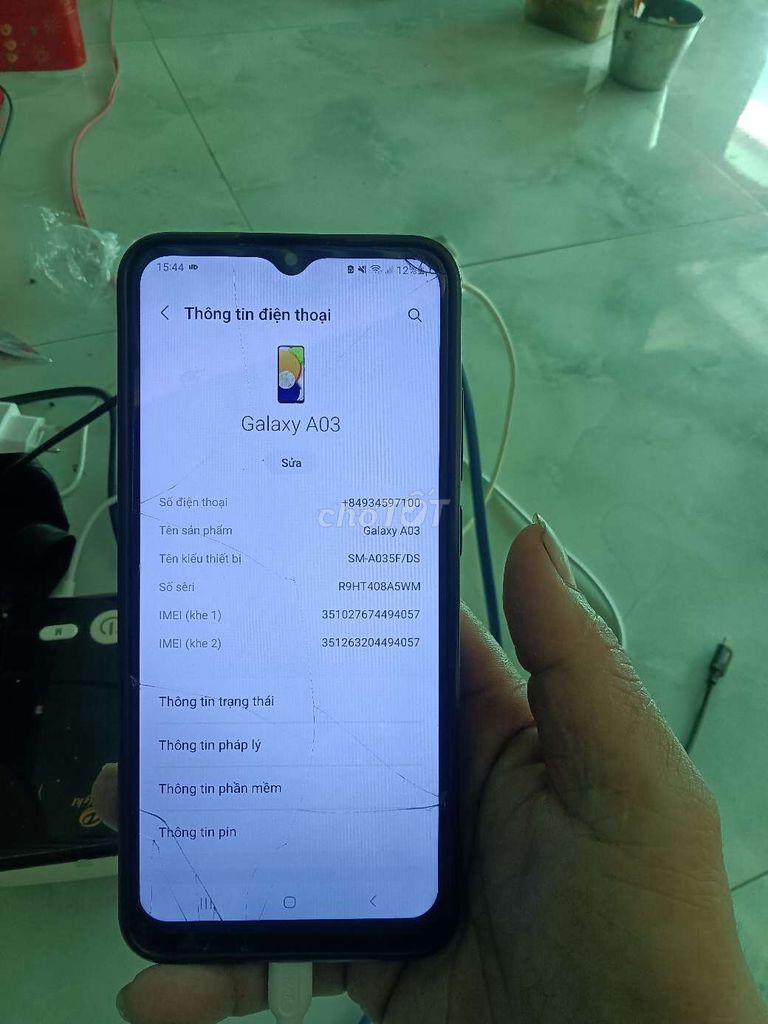 Samsung a 03. Mua bán Điện thoại tại Huyện Vũng Liêm Vĩnh Long được đăng bởi trí  hình 1
