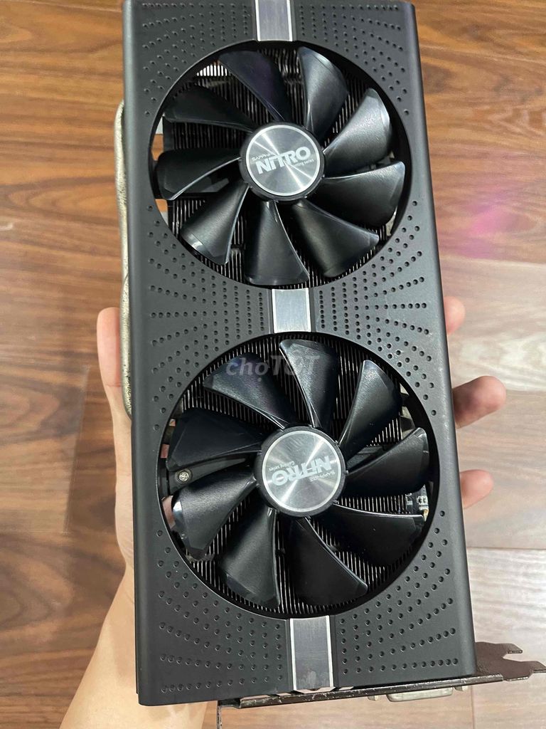 SP rx 570 8gb Nitro+( led chữ SP)