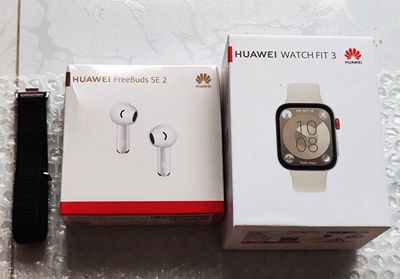 Đồng Hồ Huawei Watch FIT 3 & Tai nghe Freebuds SE2