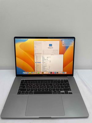 Macbook Pro 2019 16 inch i7 Ram 16gb Ssd 512gb,
