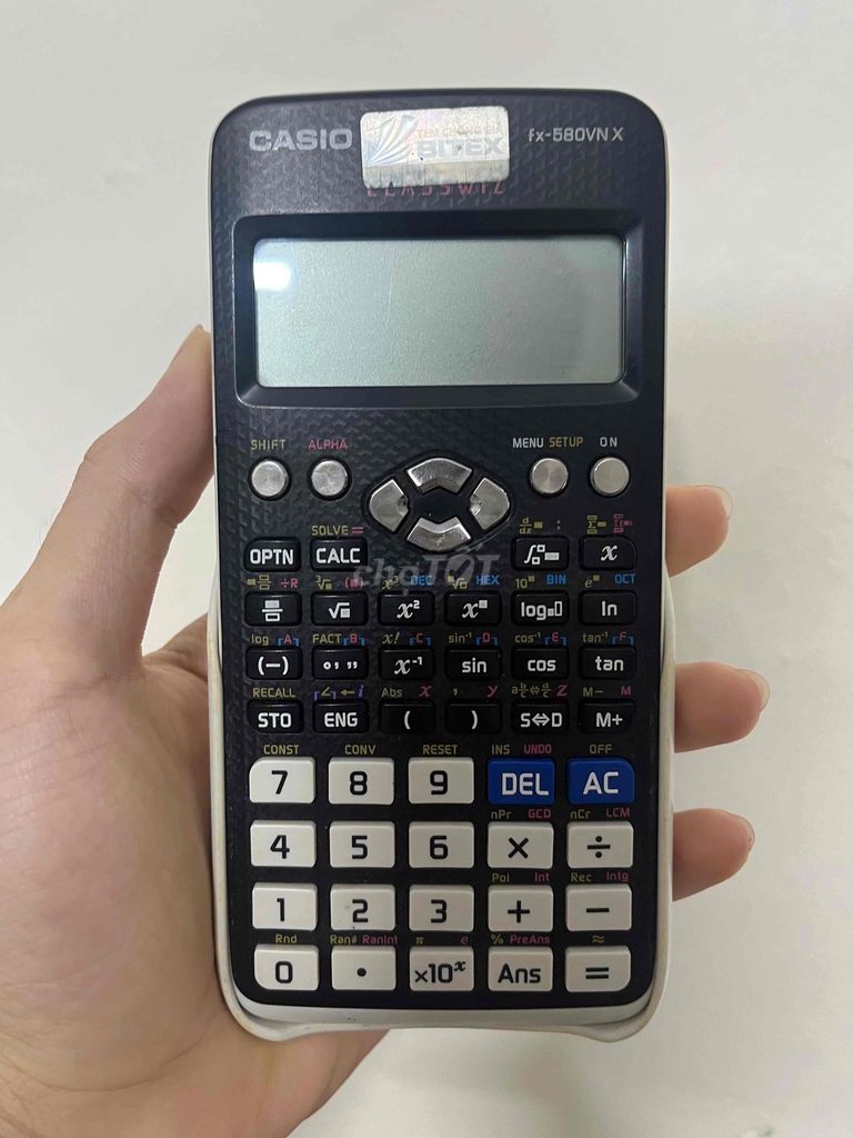 Máy tính khoa học Casio FX-580VNX Trắng. Mua bán Đồ dùng văn phòng tại Quận Hoàng Mai Hà Nội được đăng bởi Anh Nguyễn Nhật hình 1