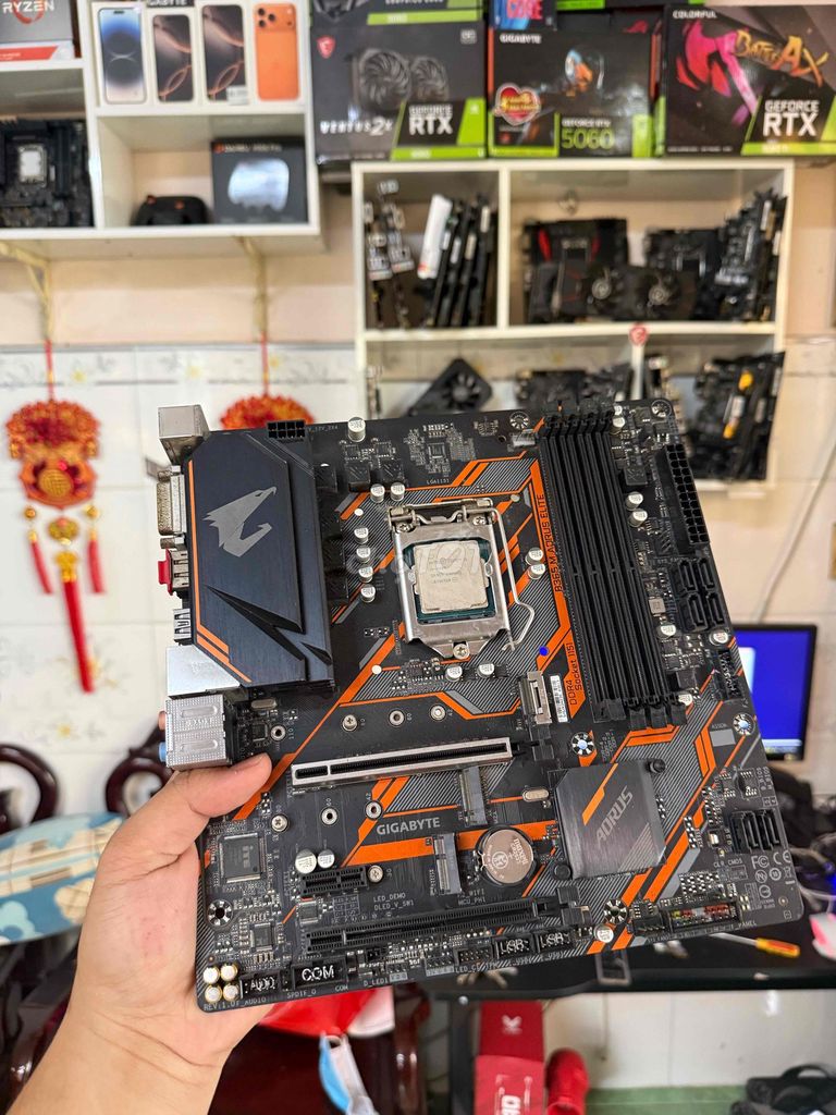 ComboGigabyte B365M Aorus + i5 8400. Mua bán Linh kiện (RAM, Card...) tại Huyện Hóc Môn Tp Hồ Chí Minh được đăng bởi Thanh Tâm hình 1