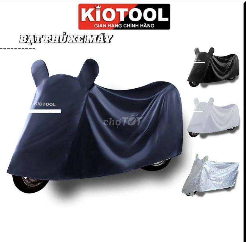 Bạt phủ xe máy KIOTOOL vải chống nước. Mua bán Phụ tùng xe tại Quận Sơn Trà Đà Nẵng được đăng bởi isa Truong hình 3