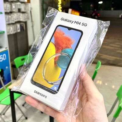 Samsung M14 5G pin 6000 mAh New Fullbox, giá rẻ