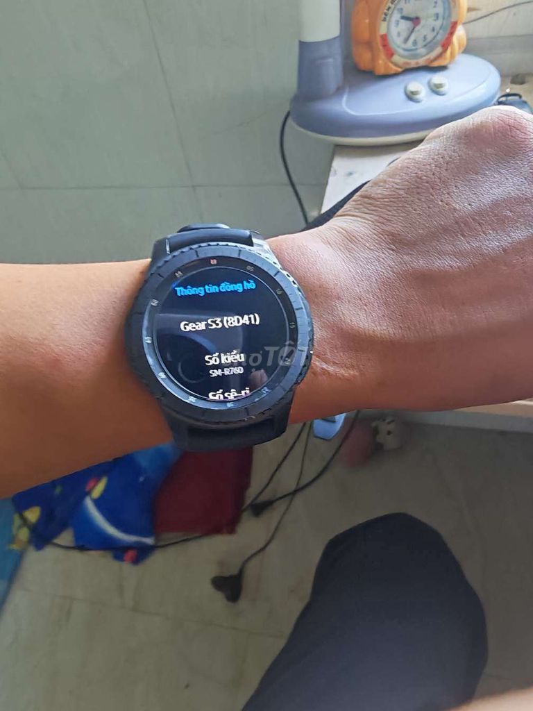 Samsung Gear S3 Frontier Đen 46mm 95%. Mua bán Thiết bị đeo thông minh tại Huyện Trảng Bom Đồng Nai được đăng bởi Đinh Trung hình 1