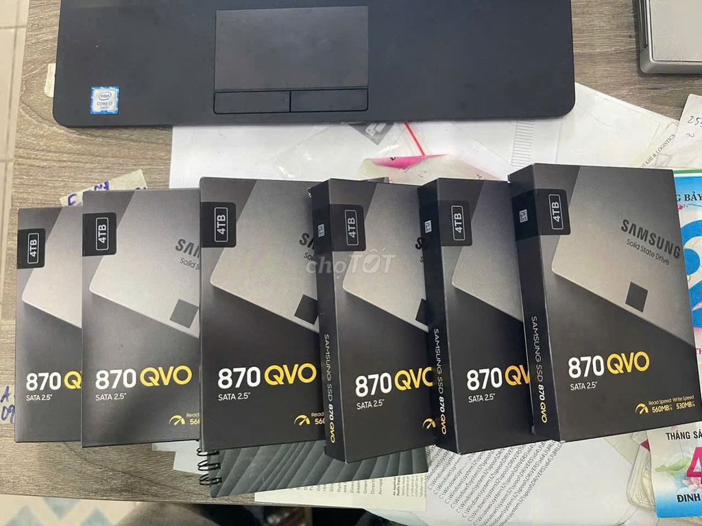 Samsung 870 QVO 4TB SATA 2.5 inch mới full vat. Mua bán Linh kiện (RAM, Card...) tại Quận 3 Tp Hồ Chí Minh được đăng bởi KIM THANH TRÚC hình 1