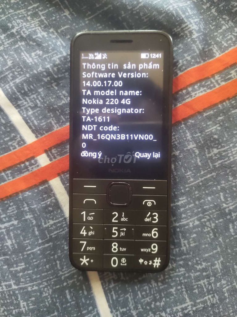 Nokia 220 4G Đen 2 SIM. Mua bán Điện thoại tại Quận Hồng Bàng Hải Phòng được đăng bởi hùng hình 1