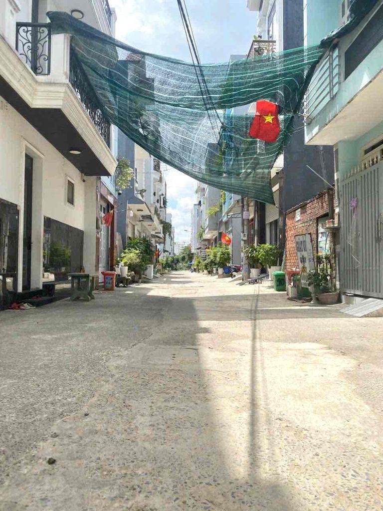 Nhà 4 tầng 60m2 đường B3, Tây Thạnh 6.7T