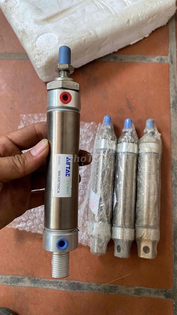 Xi lanh khí nén AirTAC MA32X75SCA Kim loại Bạc. Mua bán Đồ chuyên dụng, Giống nuôi trồng tại Huyện Mê Linh Hà Nội được đăng bởi Nguyễn Hiệp hình 1