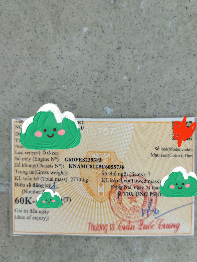 xe 2015 3.3L GATH - 90231 km. Mua bán Ô tô tại Thành phố Biên Hòa Đồng Nai được đăng bởi Phương Trinh  hình 9