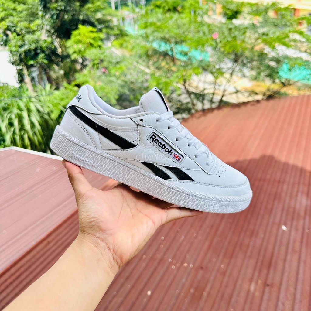 [CHÍNH HÃNG] Reebok Club C, da thật, mua new 4tr9