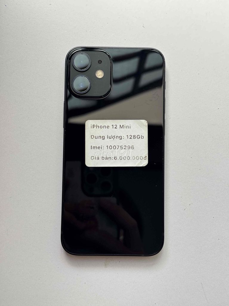 iPhone 12 Mini 128GB Đen máy đẹp keng chuẩn zin. Mua bán Điện thoại tại Thành phố Buôn Ma Thuột Đắk Lắk được đăng bởi Nguyễn Hoàng hình 1