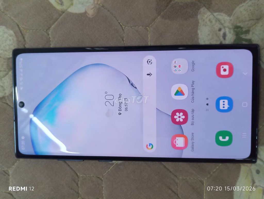 Samsung Note 10 Plus Đen. Mua bán Điện thoại tại Huyện Yên Phong Bắc Ninh được đăng bởi Vu Nguyen hình 1