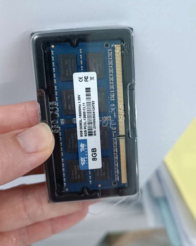 Ram 8g ddr3l lắp laptop