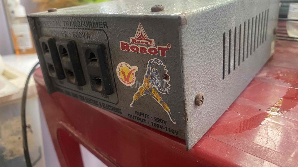 Ổn áp Robot Dây đồng 600VA Xám. Mua bán Đồ chuyên dụng, Giống nuôi trồng tại Quận Long Biên Hà Nội được đăng bởi sản phẩm như hình còn rất tốt hình 1