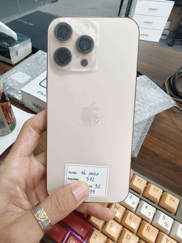 iPhone 16 Pro Max 512GB Sa mạc LL/A. Mua bán Điện thoại tại Quận Bắc Từ Liêm Hà Nội được đăng bởi Việt Lee hình 1