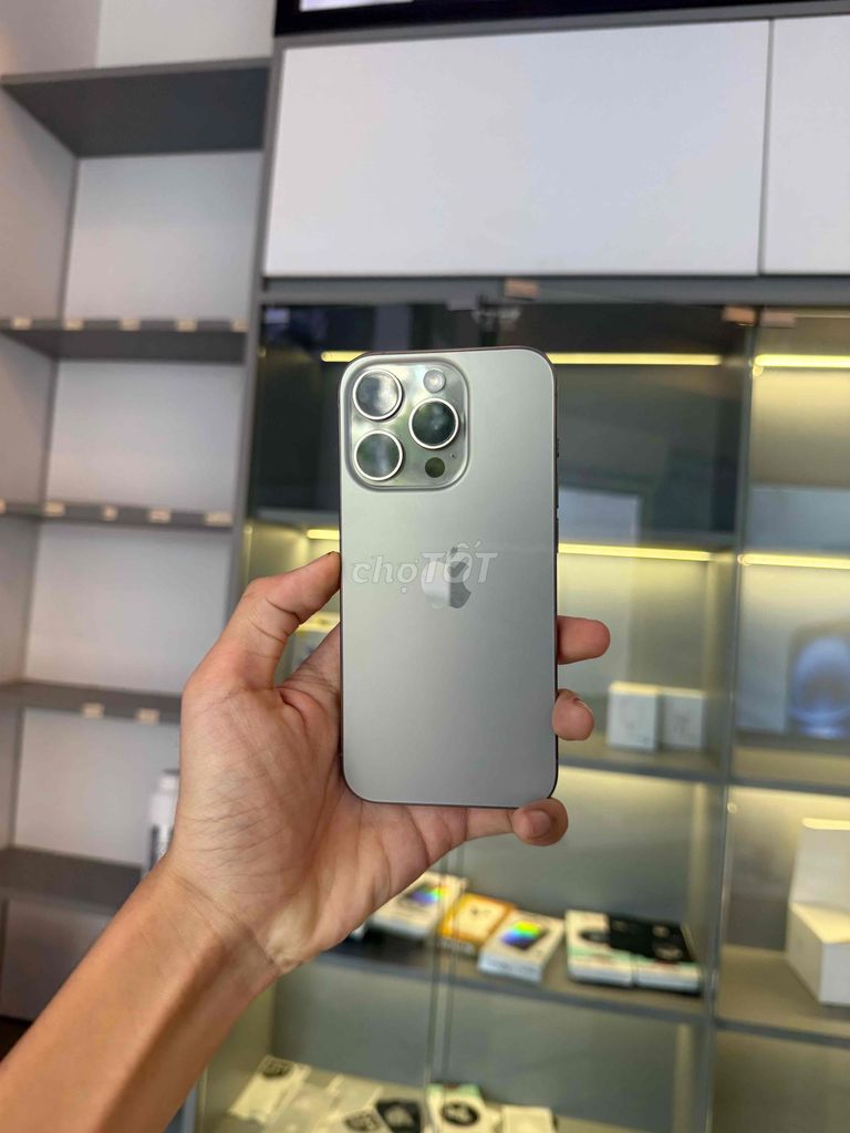 Apple iPhone 15 Pro 128GB Xám. Mua bán Điện thoại tại Quận Lê Chân Hải Phòng được đăng bởi Nghiêm Thượng Mobile hình 1