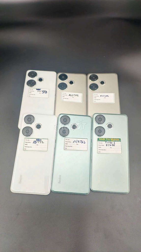 Xiaomi Redmi Turbo 3 8GB/256GB Đa dạng 98-99%. Mua bán Điện thoại tại Quận 6 Tp Hồ Chí Minh được đăng bởi Nhất Tín Mobile hình 1