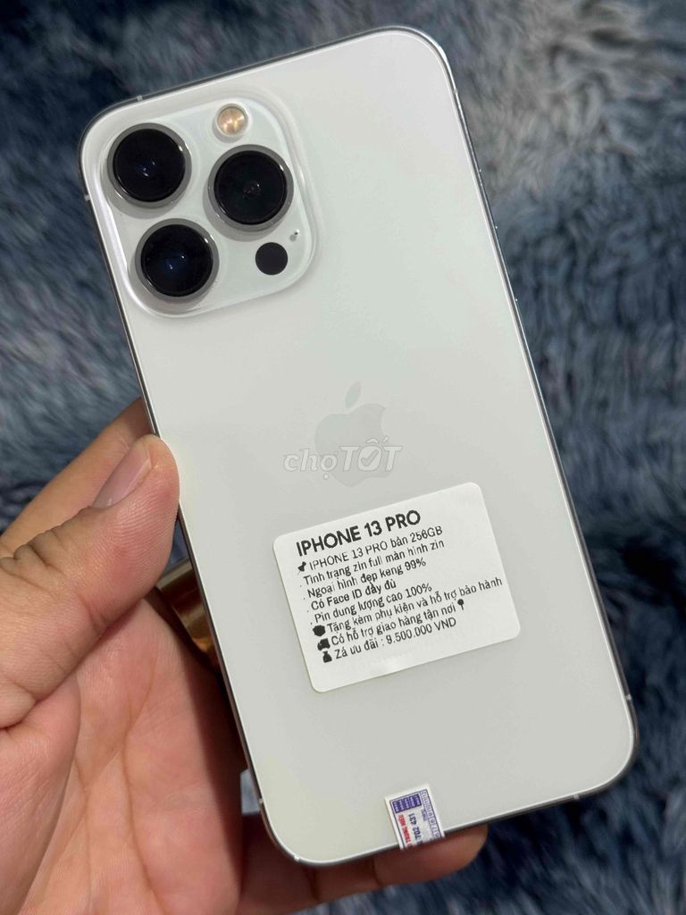iPhone 13 Pro 256GB Trắng 99% zin keng. Mua bán Điện thoại tại Huyện Trảng Bom Đồng Nai được đăng bởi Hồ Trung Hiếu hình 1