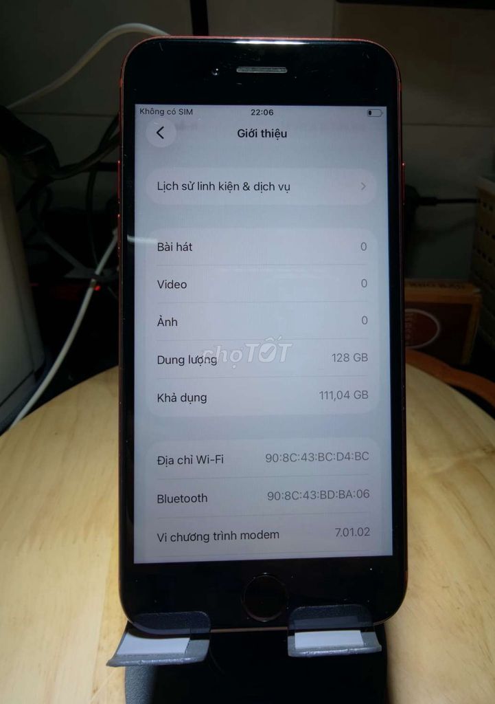 Apple iPhone SE 2020 128GB Đỏ Quốc tế. Mua bán Điện thoại tại Quận 11 Tp Hồ Chí Minh được đăng bởi Nguyễn Minh hình 1