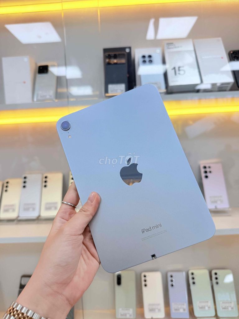 IPAD MINI 7-BẢN 128G-BẢN WIFI-MÀU BLUE-8.3 In-ĐẸP. Mua bán Máy tính bảng tại Thành phố Biên Hòa Đồng Nai được đăng bởi Mobile Di Động Biên Hoà hình 1