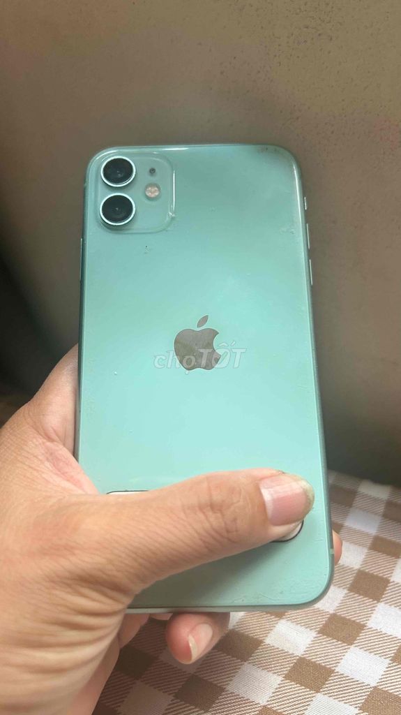 BÁN IPHONE 11 64gb màu xanh đã qua sử dụng. Mua bán Điện thoại tại Quận Hải Châu Đà Nẵng được đăng bởi Thanh Vân Nguyễn hình 1