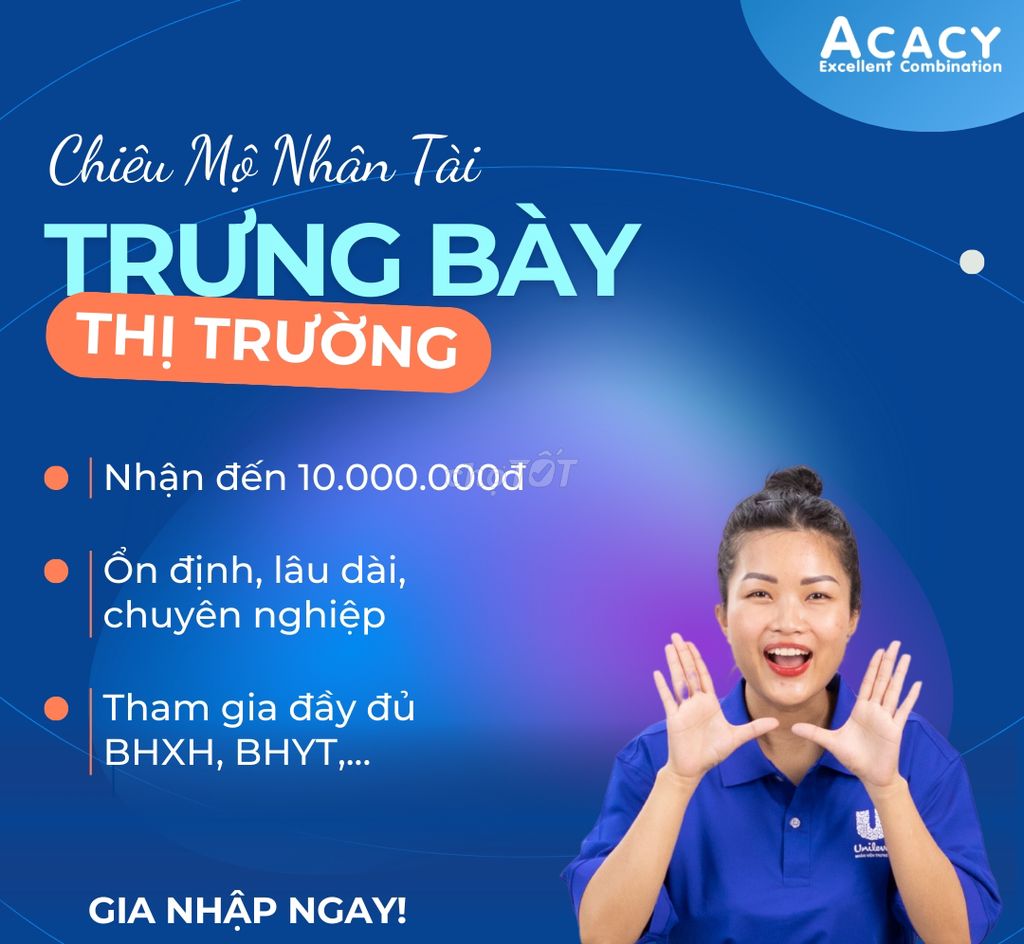 TRƯNG BÀY THỊ TRƯỜNG KÊNH TẠP HÓA. Việc làm Công việc khác tại Thành Phố Đồng Hới Quảng Bình được đăng bởi Hồng Kim Ngân hình 1