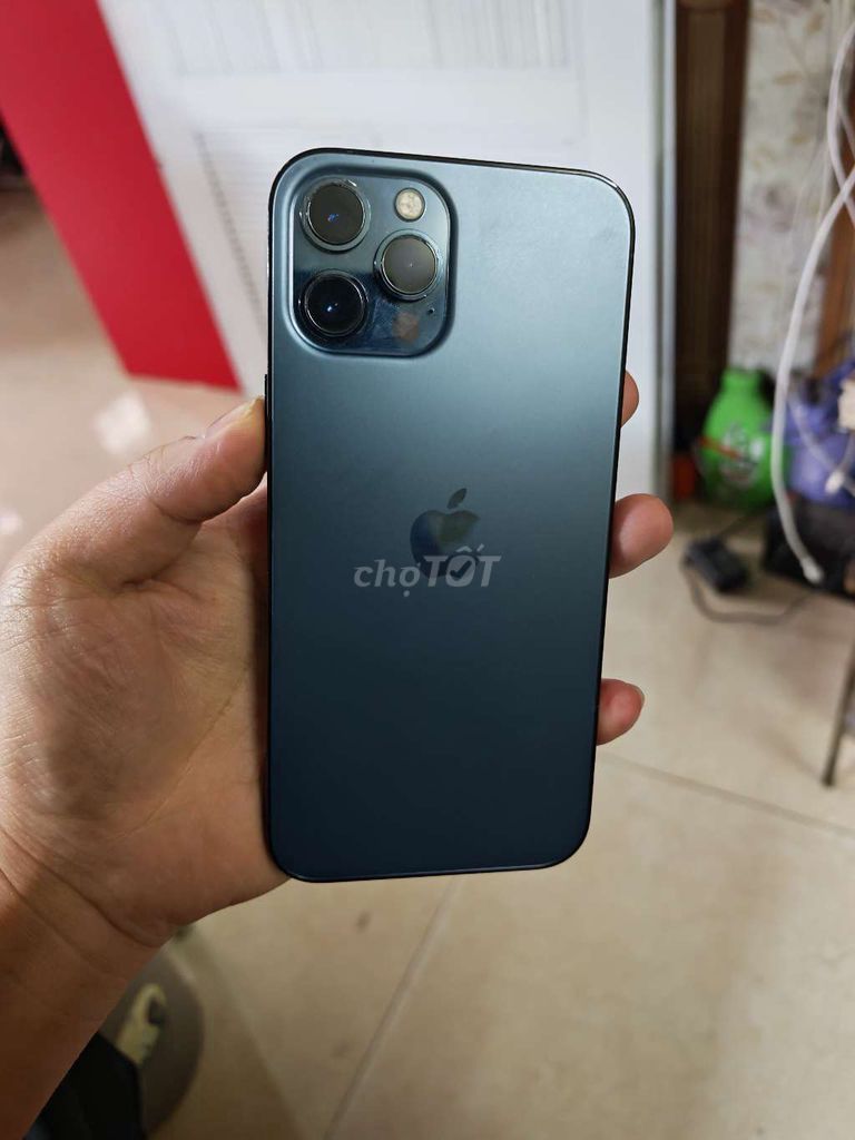 Apple iPhone 12 Pro Max 128GB Xanh. Mua bán Điện thoại tại Huyện Ý Yên Nam Định được đăng bởi TL shop hình 1