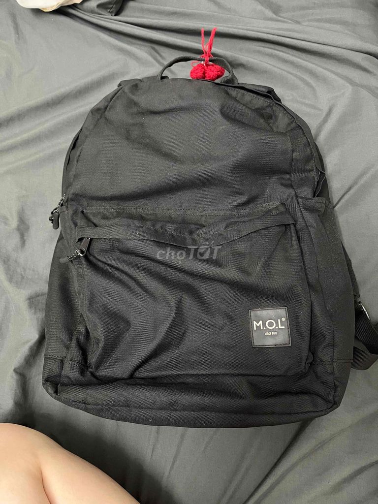 Balo đi học M.O.I Unisex Đen. Mua bán Túi xách tại Quận Phú Nhuận Tp Hồ Chí Minh được đăng bởi Thuỵ Thuỳ Dương Nguyễn hình 1