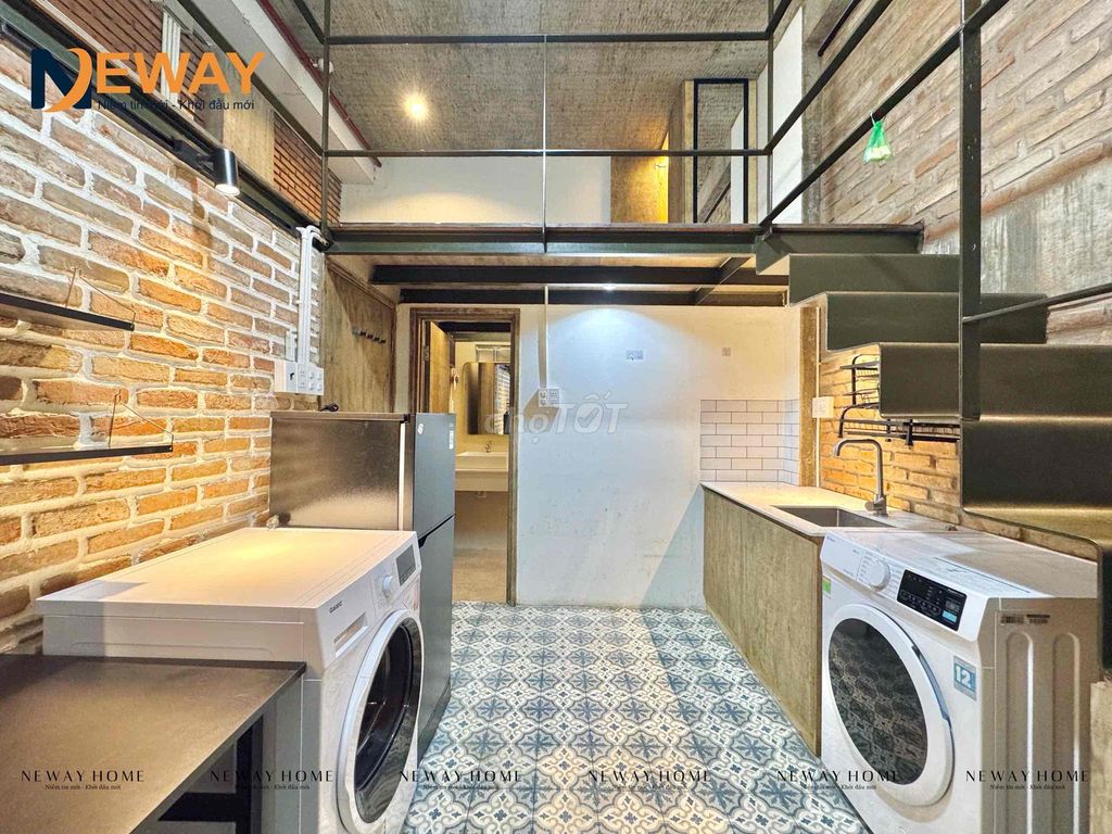 CHO THUÊ PHÒNG GÁC FULL NỘI THẤT - GẦN ĐH VĂN HIẾN - MÁY GIẶT RIÊNG