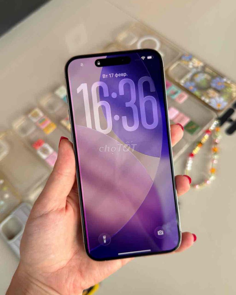 Apple iPhone 15 Pro Max 256GB Natural Titanium 87%. Mua bán Điện thoại tại Thành phố Đà Lạt Lâm Đồng được đăng bởi Ali hình 1