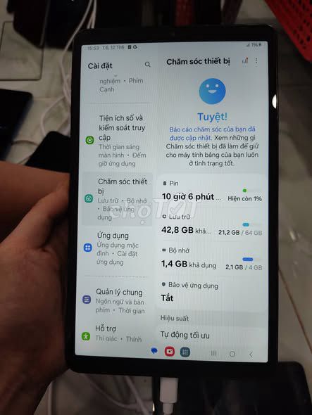 Samsung Galaxy Tab A9 4GB/64GB Đen. Mua bán Máy tính bảng tại Quận 1 Tp Hồ Chí Minh được đăng bởi Hội Đồ Điện Tử hình 1