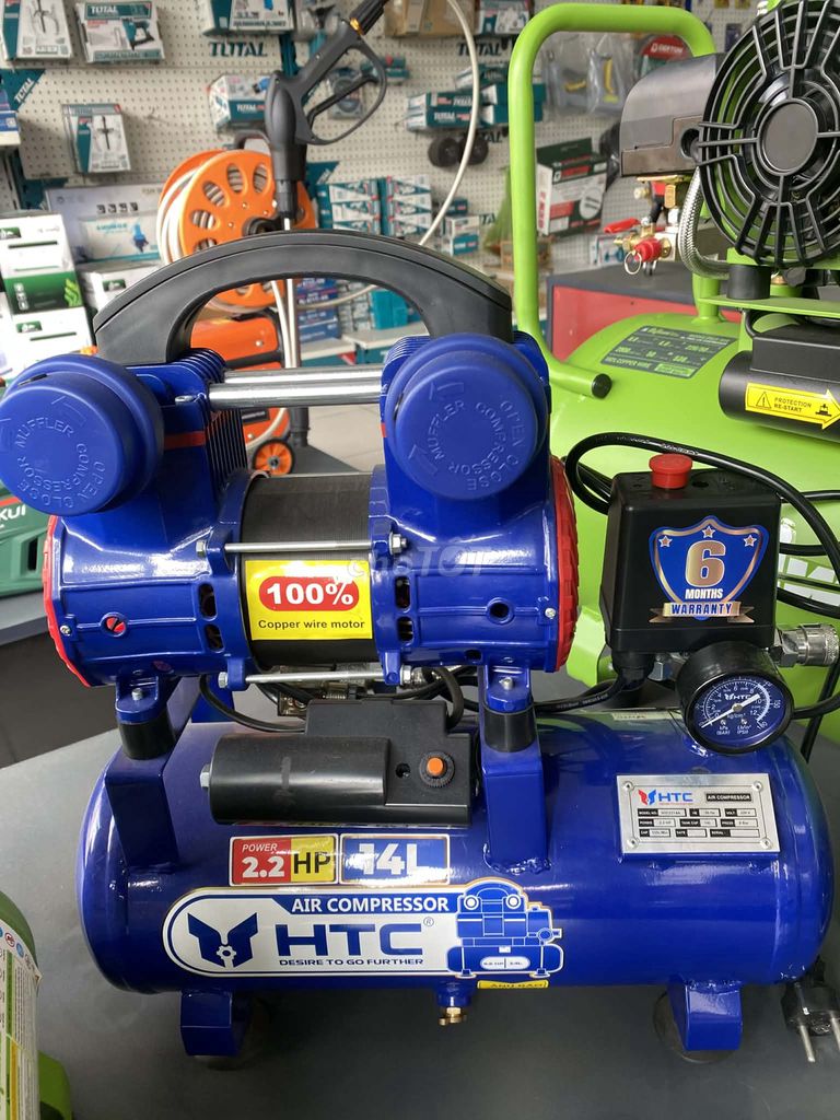 Máy nén khí HTC 14L 2.2 HP. Mua bán Đồ chuyên dụng, Giống nuôi trồng tại Thành phố Thủ Đức Tp Hồ Chí Minh được đăng bởi Bình Nam Bình Dương hình 1