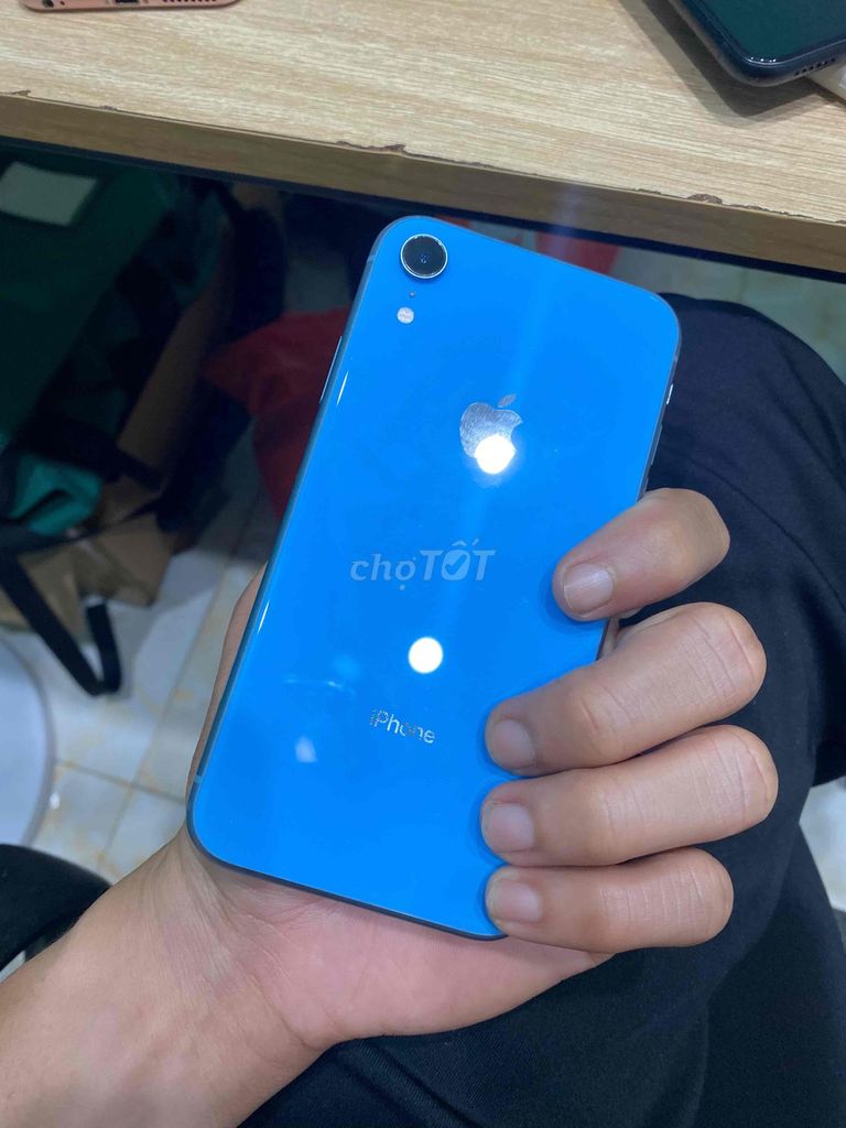 Apple iPhone XR Xanh Máy lock. Mua bán Điện thoại tại Huyện Trảng Bom Đồng Nai được đăng bởi trọng thủy hình 1