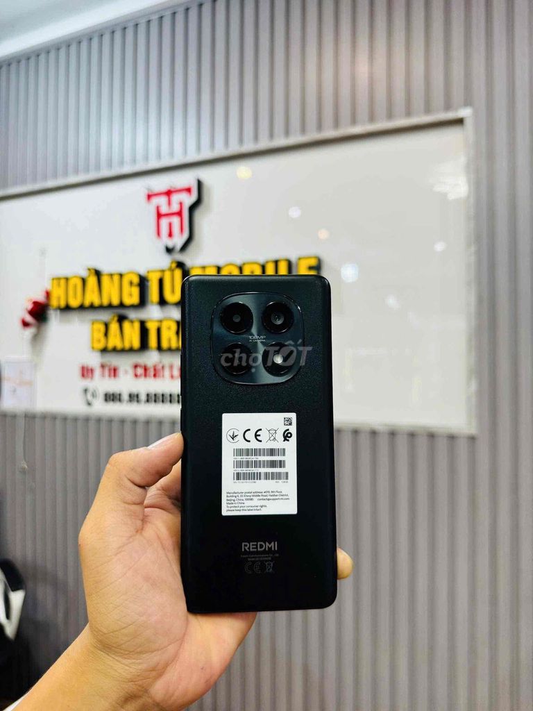 Xiaomi Redmi Note 15 128GB Đen. Mua bán Điện thoại tại Quận Liên Chiểu Đà Nẵng được đăng bởi Hoàng Tú Mobile hình 1