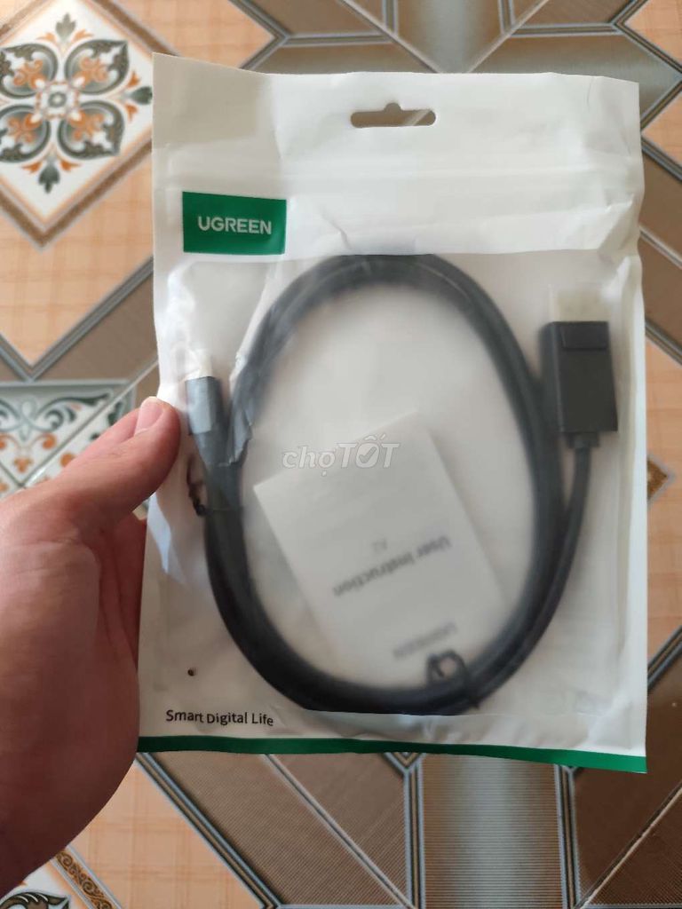 Cáp chuyển đổi Ugreen MiniDisplayPort Đen. Mua bán Phụ kiện (Màn hình, Chuột...) tại Huyện Kiến Thuỵ Hải Phòng được đăng bởi Hoang Nguyen hình 1