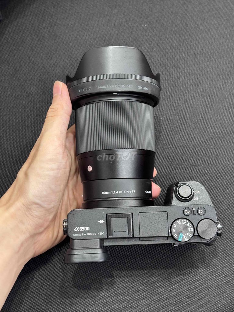 Sony a6500 kèm sigma 16f1.4. Mua bán Máy ảnh, Máy quay tại Quận Cầu Giấy Hà Nội được đăng bởi Minh Tuan hình 1