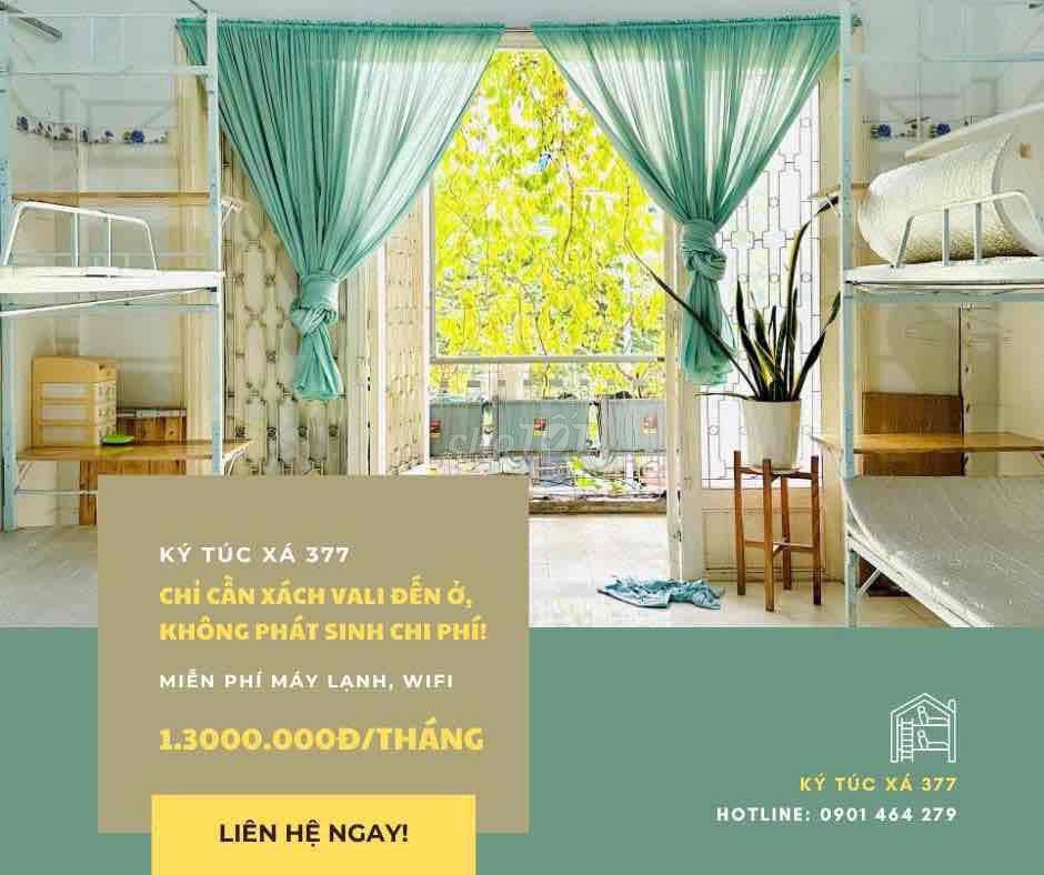 Hình ảnh phòng trọ KTX Ký Túc Xá Sinh Viên trung tâm quận 3 Sạch - Rẻ - An toàn