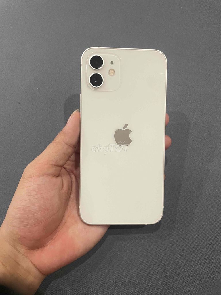 12 64GB Trắng Nứt kính, k sim, k face. Mua bán Điện thoại tại Quận Thanh Khê Đà Nẵng được đăng bởi An Trang hình 1