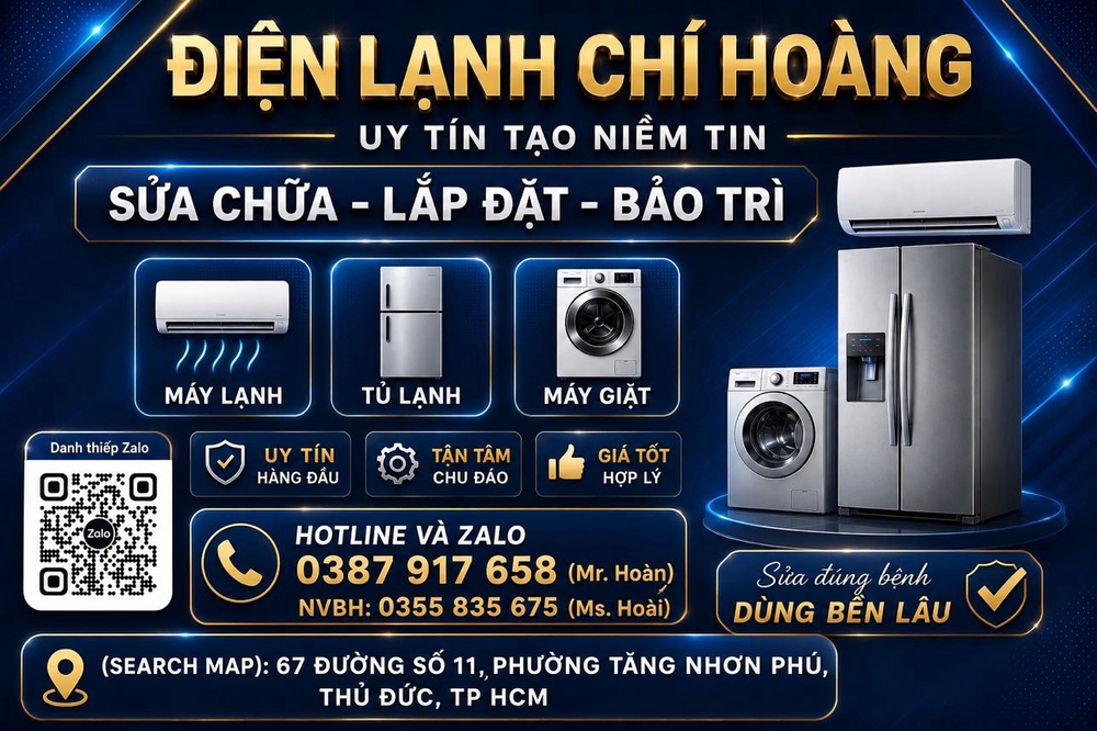 Điện lạnh Chí Hoàng tại undefined undefined hình 1