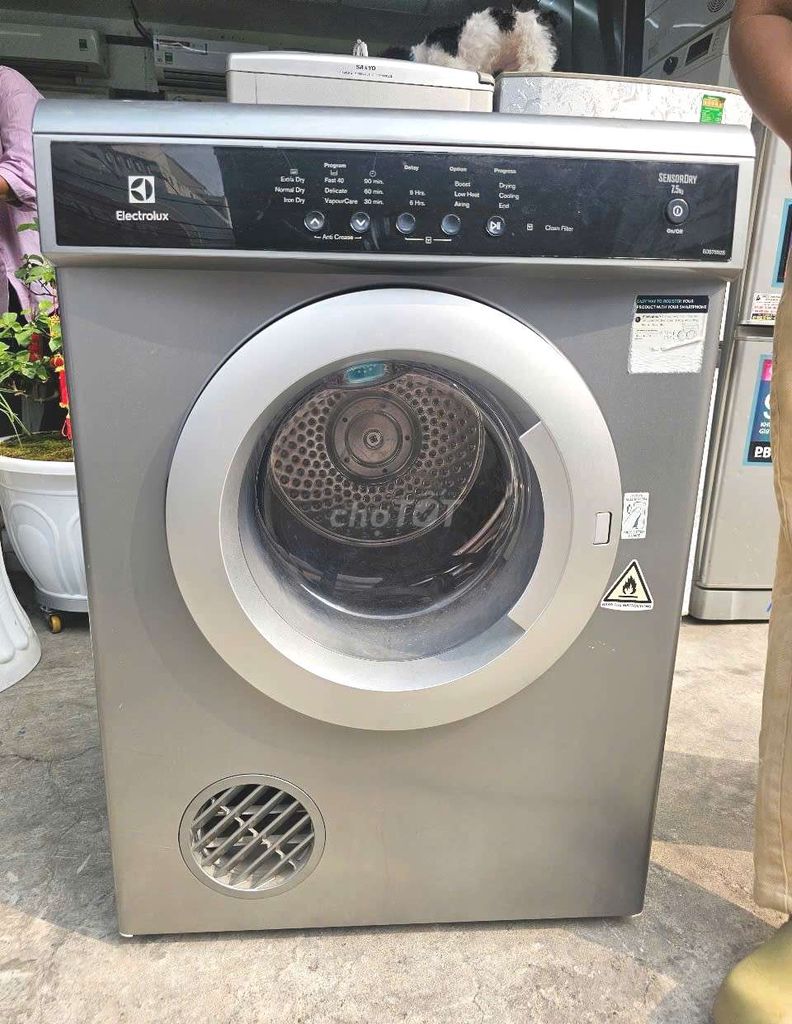 Máy sấy thông hơi Electrolux 7,5 kg Zin đẹp ken🚀