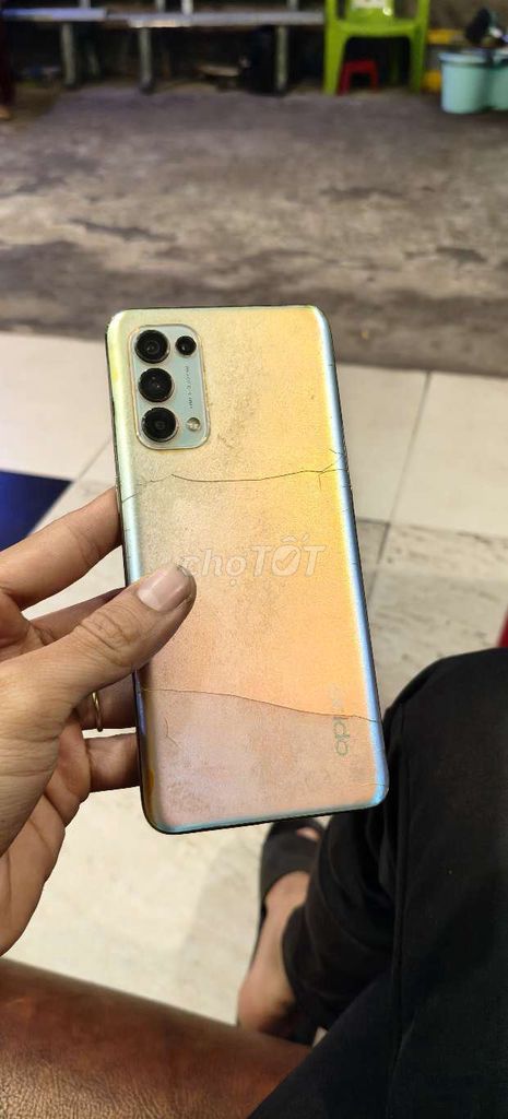 Oppo Reno 5 128GB Vàng. Mua bán Điện thoại tại Huyện Tân Phú Đồng Nai được đăng bởi Thắng Nguyễn hình 1