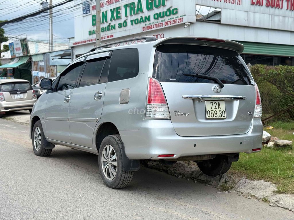 Toyota Innova 2009 G - xe gd máy zin keo chỉ zin. Mua bán Ô tô tại Thị xã Bến Cát Bình Dương được đăng bởi Xe Máy Thành Vinh hình 5