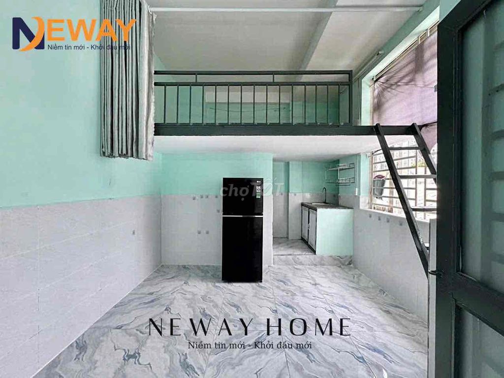 Phòng trọ giá rẻ - an ninh đi bộ ĐH Văn Hiến, có thang máy, máy giặt