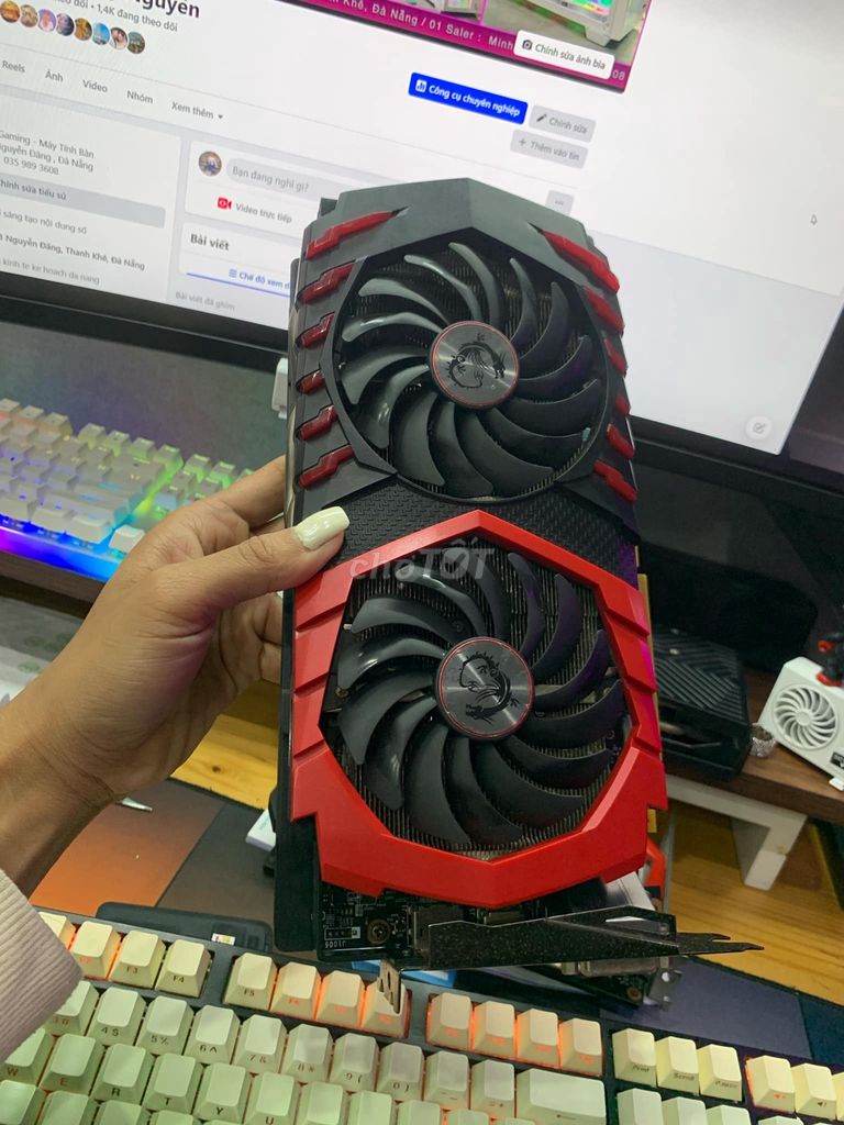 VGA GTX 1050TI + LIST VGA GAMING X ZIN ĐẸP