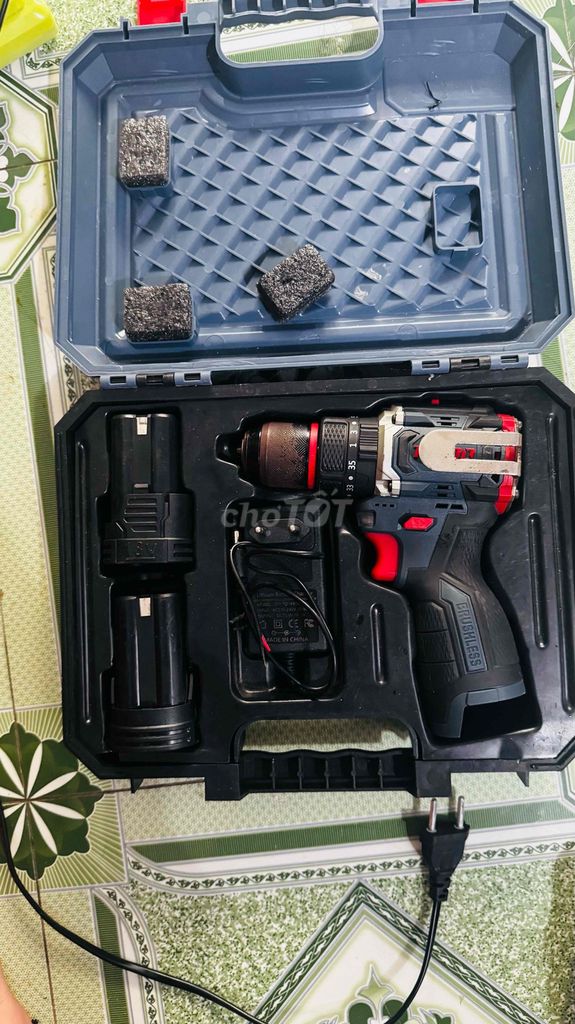 Máy khoan pin TOCDQ 18V10A. Mua bán Đồ chuyên dụng, Giống nuôi trồng tại Thị xã Bến Cát Bình Dương được đăng bởi không có tên hình 1