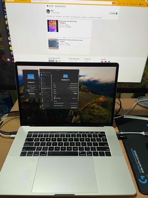 macbook pro 2018 15 in 16g 512g core i7 555x 4g
