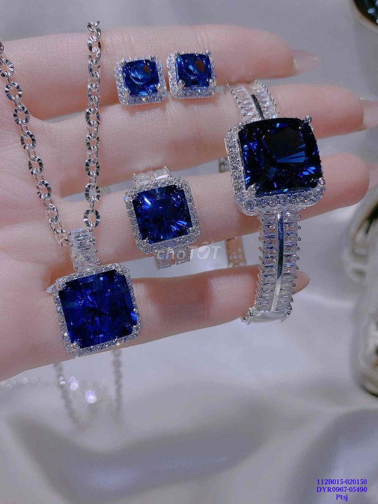 Bộ trang sức Nữ Bạc 925 GLJ. Mua bán Phụ kiện thời trang khác tại Quận 11 Tp Hồ Chí Minh được đăng bởi kim Hoàn GLJ hình 1