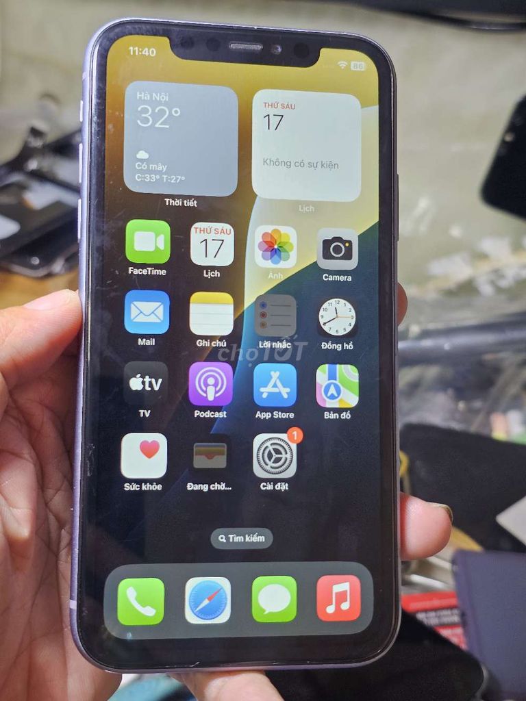  iPhone 11 64GB VN giá rẻ trải nghiệm . Mua bán Điện thoại tại Quận 8 Tp Hồ Chí Minh được đăng bởi Thiên Hòa mobile  hình 1