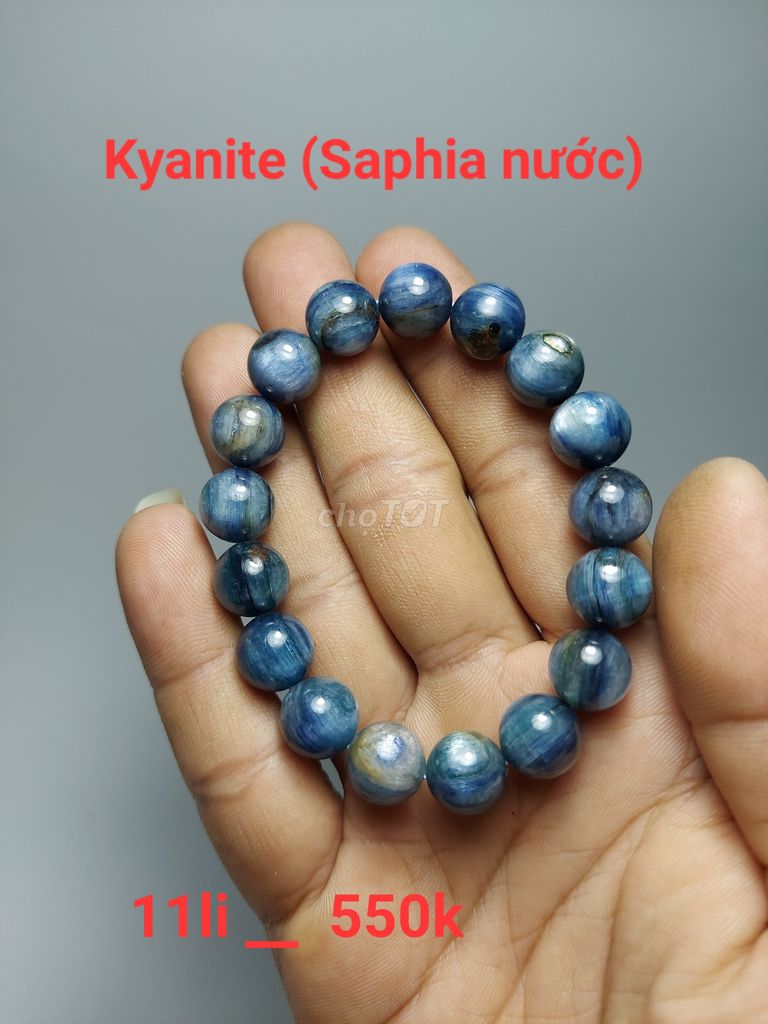 Vòng tay đá kyanite tự nhiên